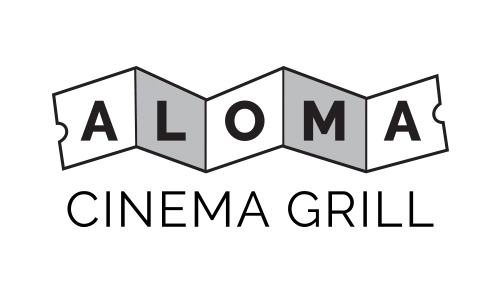 aloma logo on white background