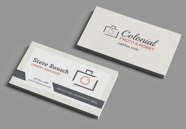 business card mockup